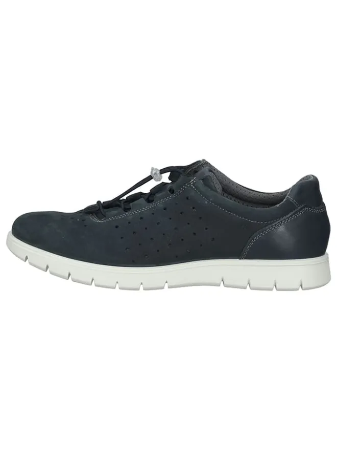 Fretz Men Schnürschuhe^Leder-Schnürschuhe in Dunkelblau