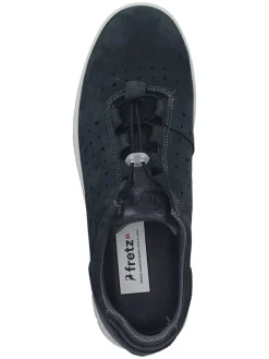 Fretz Men Schnürschuhe^Leder-Schnürschuhe in Dunkelblau