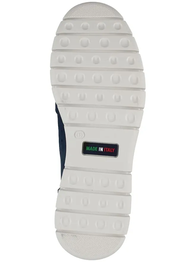 Fretz Men Schnürschuhe^Leder-Schnürschuhe in Dunkelblau