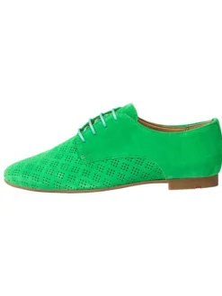 LLOYD Schnürschuhe^Leder-Schnürschuhe in Grün