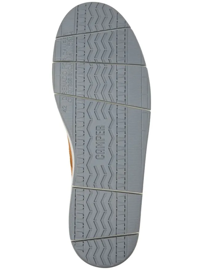 Leder-Schnürschuhe in Hellbraun>Camper Hot