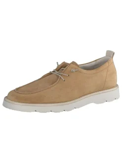 Paul Green Schnürschuhe^Leder-Schnürschuhe in Hellbraun