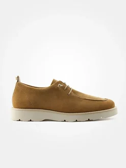 Paul Green Schnürschuhe^Leder-Schnürschuhe in Hellbraun
