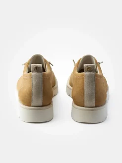 Paul Green Schnürschuhe^Leder-Schnürschuhe in Hellbraun