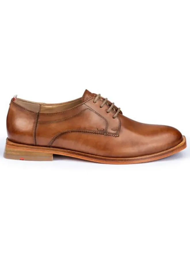 Leder-Schnürschuhe in Hellbraun>LLOYD Hot