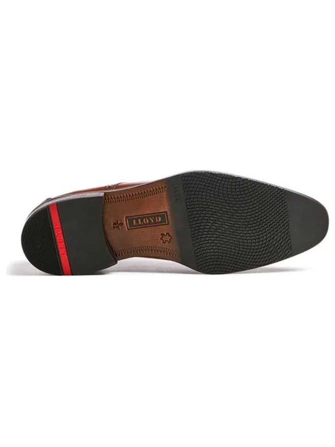 Leder-Schnürschuhe in Hellbraun>LLOYD Outlet