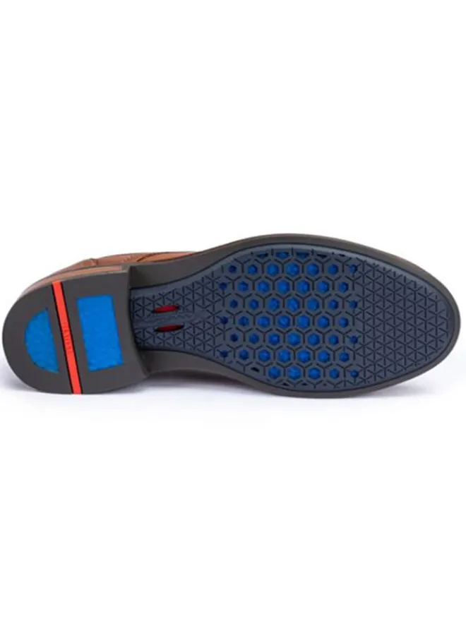 Leder-Schnürschuhe in Hellbraun>LLOYD New