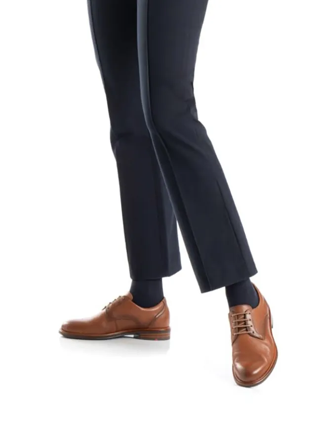 Leder-Schnürschuhe in Hellbraun>LLOYD New
