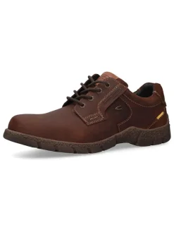 Camel Active Schnürschuhe^Leder-Schnürschuhe in Hellbraun