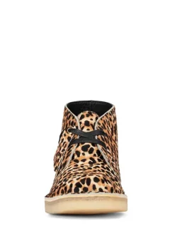 Leder-Schnürschuhe in Hellbraun><noscript><img width=
