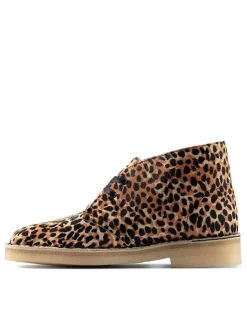 Leder-Schnürschuhe in Hellbraun><noscript><img width=