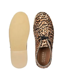 Leder-Schnürschuhe in Hellbraun><noscript><img width=