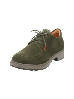Think! Schnürschuhe^Leder-Schnürschuhe in Khaki