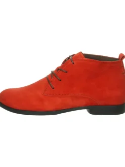 Leder-Schnürschuhe in Orange>Think! Discount