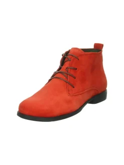 Leder-Schnürschuhe in Orange>Think! Discount