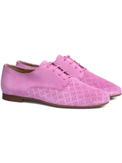 Leder-Schnürschuhe in Rosa>LLOYD Best