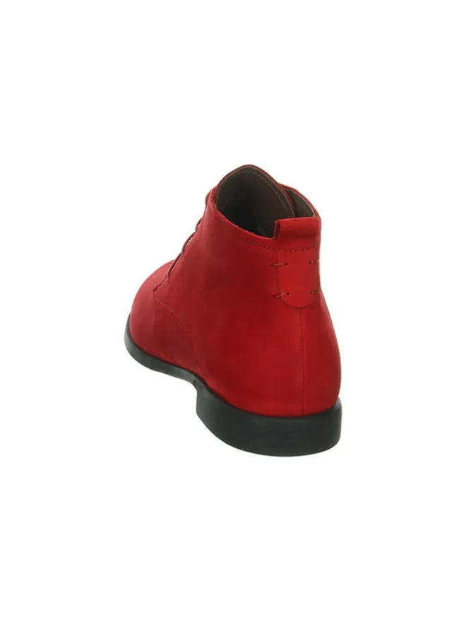 Leder-Schnürschuhe in Rot>Think!