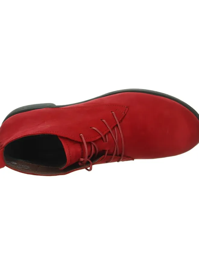 Leder-Schnürschuhe in Rot>Think!