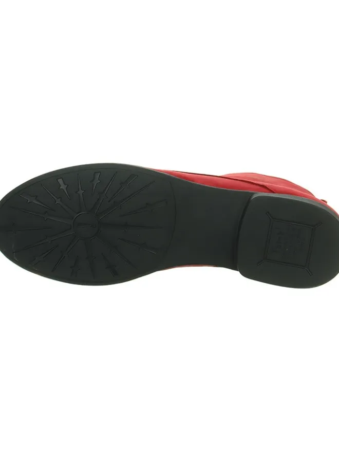 Leder-Schnürschuhe in Rot>Think!