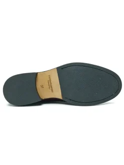 Leder-Schnürschuhe in Rot><noscript><img width=