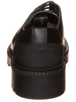 Calvin Klein Schnürschuhe^Leder-Schnürschuhe in Schwarz