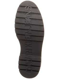 Calvin Klein Schnürschuhe^Leder-Schnürschuhe in Schwarz