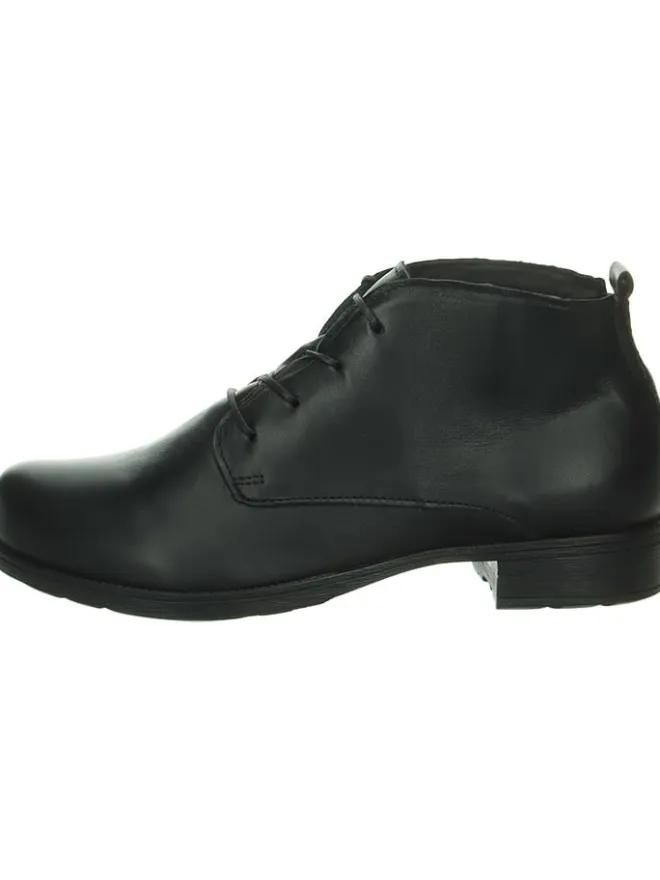 Leder-Schnürschuhe in Schwarz>Think! Hot