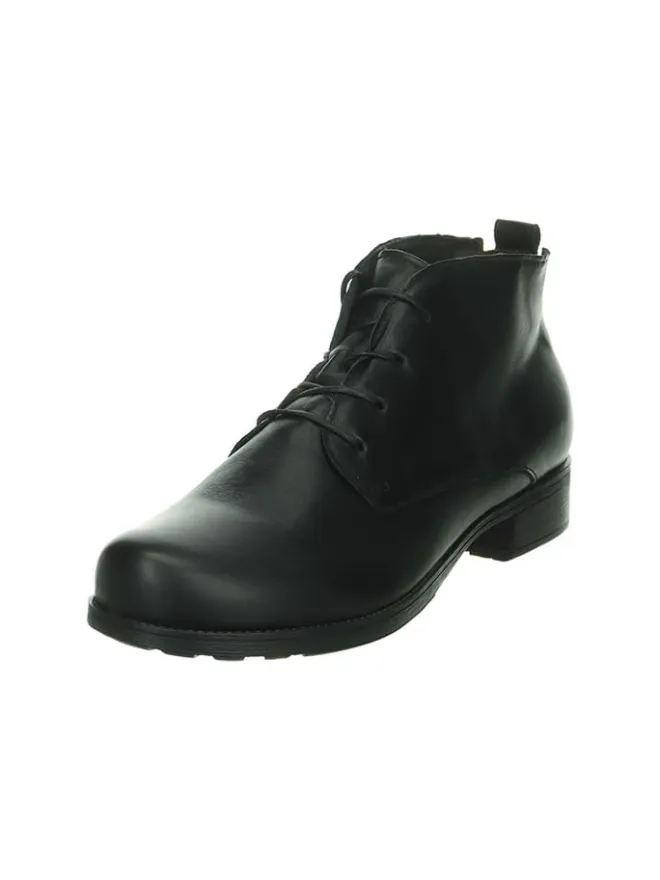 Leder-Schnürschuhe in Schwarz>Think! Hot