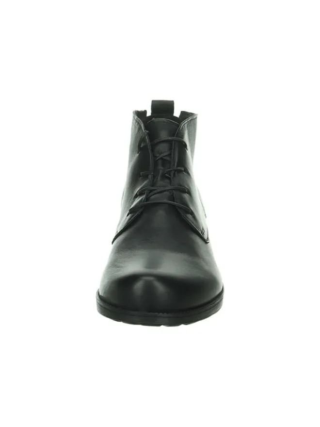 Leder-Schnürschuhe in Schwarz>Think! Hot
