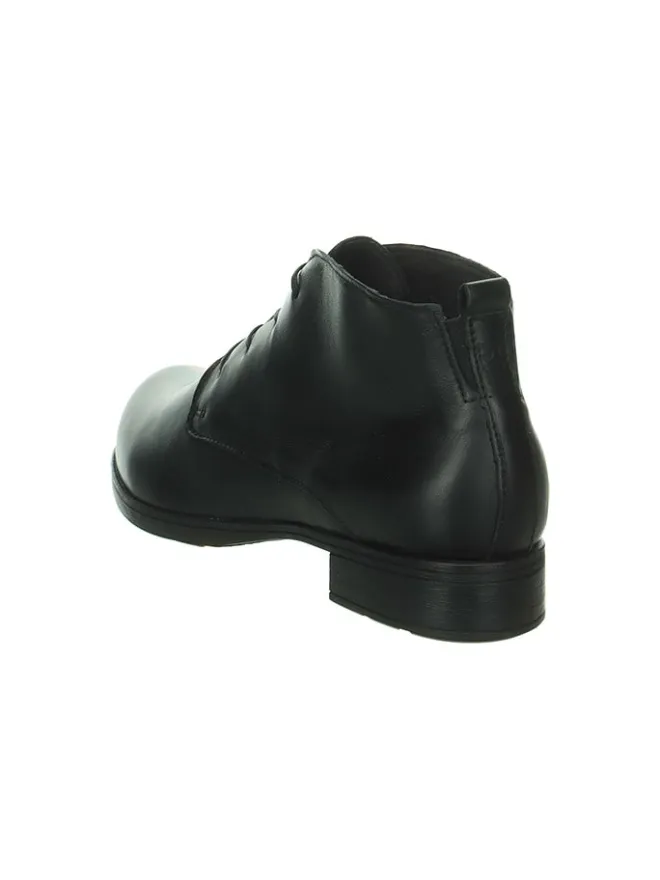 Leder-Schnürschuhe in Schwarz>Think! Hot