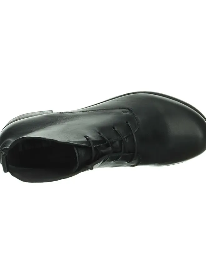 Leder-Schnürschuhe in Schwarz>Think! Hot