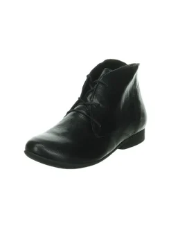 Think! Schnürschuhe^Leder-Schnürschuhe in Schwarz