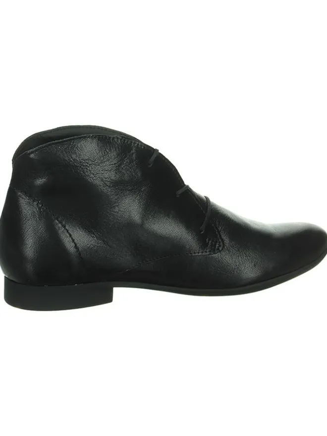 Think! Schnürschuhe^Leder-Schnürschuhe in Schwarz