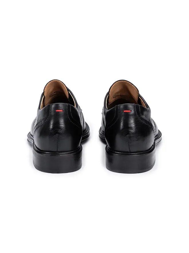 LLOYD Schnürschuhe^Leder-Schnürschuhe in Schwarz