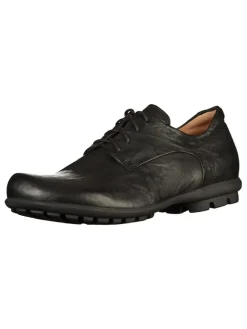 Leder-Schnürschuhe in Schwarz>Think! Best