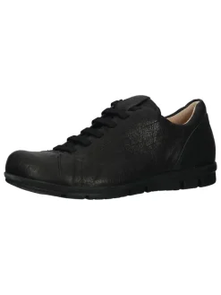 Think! Schnürschuhe^Leder-Schnürschuhe in Schwarz