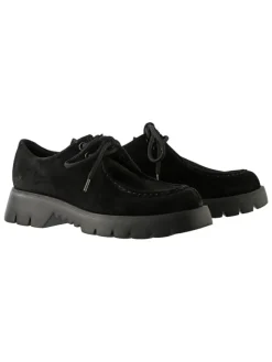 Leder-Schnürschuhe in Schwarz>Högl Online