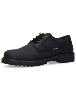 Leder-Schnürschuhe in Schwarz>Camel Active Online