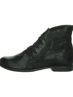 Think! Schnürschuhe^Leder-Schnürschuhe in Schwarz