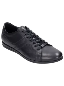 Wojas Schnürschuhe^Leder-Schnürschuhe in Schwarz