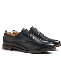 Leder-Schnürschuhe in Schwarz>LLOYD Discount