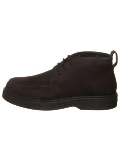 Leder-Schnürschuhe in Schwarz>Calvin Klein Clearance