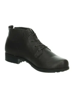 Think! Schnürschuhe^Leder-Schnürschuhe in Schwarz