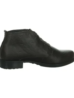 Think! Schnürschuhe^Leder-Schnürschuhe in Schwarz