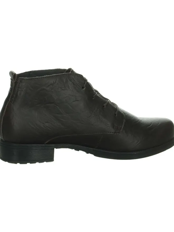 Think! Schnürschuhe^Leder-Schnürschuhe in Schwarz