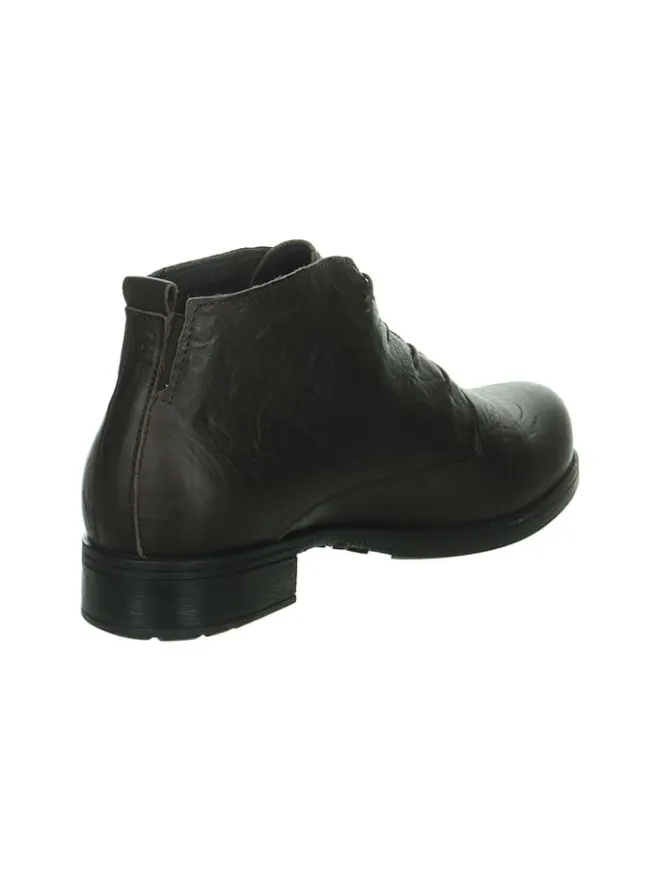 Think! Schnürschuhe^Leder-Schnürschuhe in Schwarz