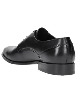 Wojas Schnürschuhe^Leder-Schnürschuhe in Schwarz