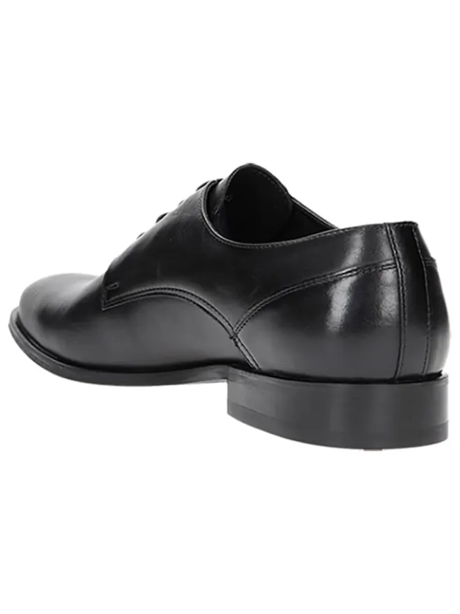 Wojas Schnürschuhe^Leder-Schnürschuhe in Schwarz