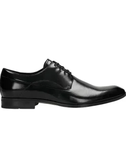 Leder-Schnürschuhe in Schwarz>Wojas Discount