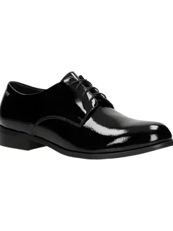 Leder-Schnürschuhe in Schwarz>Wojas Discount